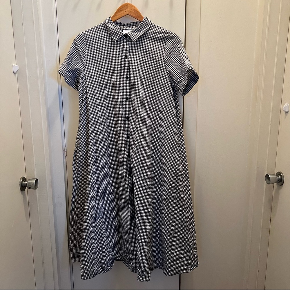 Lisa Marie Fernandez x Target Gingham Dress-Medium